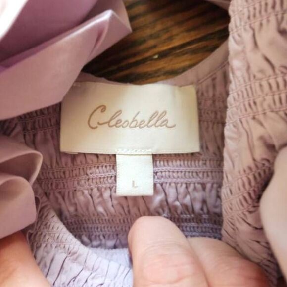 CLEOBELLA ANTOINETTE MIDI DRESS in Lilac sz Large - Picture 3 of 6